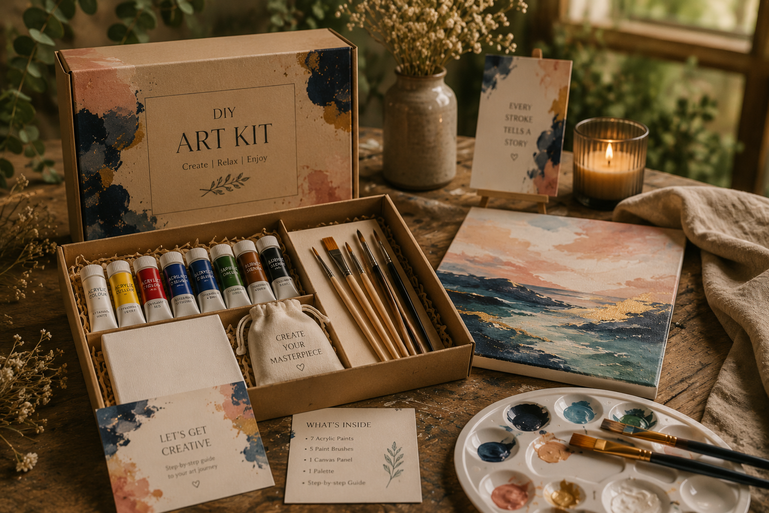 DIY art kits image